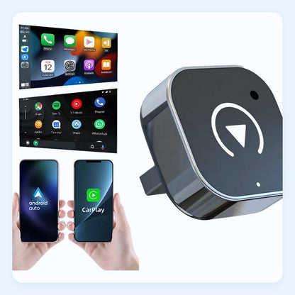 Adaptador CarPlay y Android Auto sin cables