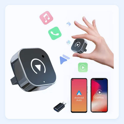 Adaptador CarPlay y Android Auto sin cables